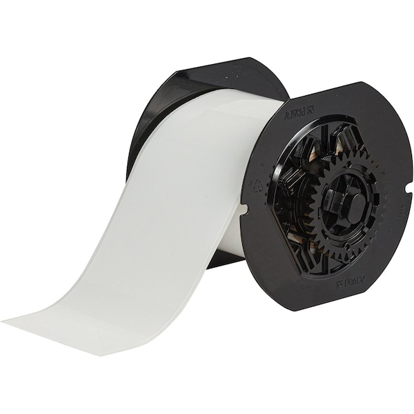 B33 Continuous Weather Resistant Outdoor Polyester Labels 3 in W x 100 ft L WT